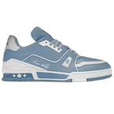 Louis Vuitton Trainer Sneaker Baby Blue / White
